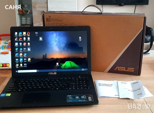 Лаптоп ASUS -X 552 MJ- SX001D за 199, снимка 5 - Части за лаптопи - 53128603