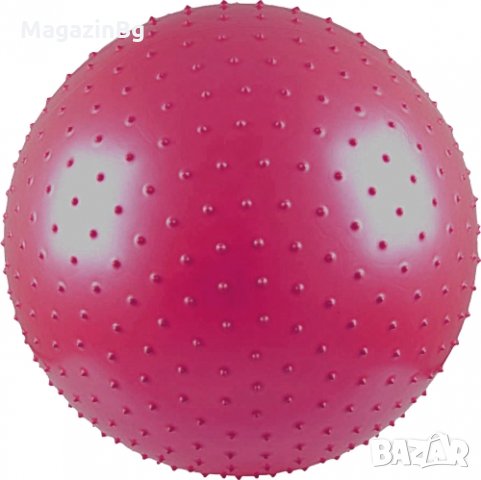 Гимнастическа топка 60/65 см, масажна topka fitnes , снимка 2 - Фитнес уреди - 28488870