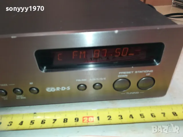 YAMAHA TX-10 TUNER-ВНОС SWISS 1310241700LNWC, снимка 6 - Ресийвъри, усилватели, смесителни пултове - 47567475