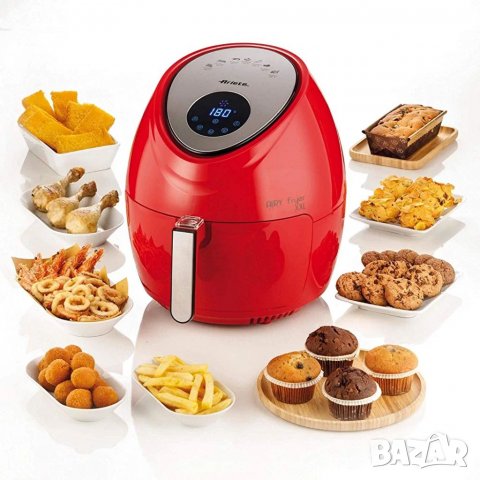 Фритюрник с горещ въздух AIRY FRYER XXL 5.5л. - НОВО, снимка 6 - Фритюрници - 39716337