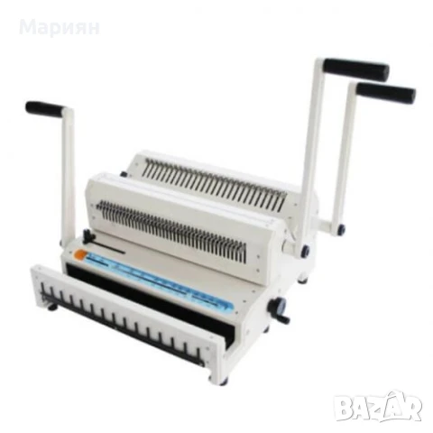 Комбинирана подвързваща машина с метални спирали 3:1 и 2:1- WW 2500