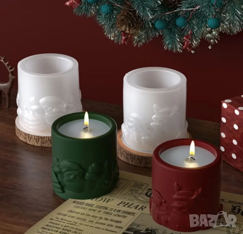 2 вида молдове за коледни бурканчета , снимка 4 - Форми - 51500915