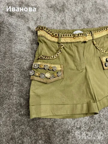 Дамски къси панталонки FLAVIO CASTELLANI, снимка 3 - Къси панталони и бермуди - 49322730