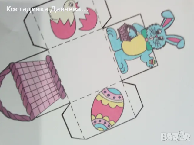 Великденски кошнички, снимка 2 - Декорация за дома - 49727776