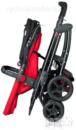 Бебешка количка Чиполино Нана с люлеещ механизъм, снимка 10 - Детски колички - 37757871