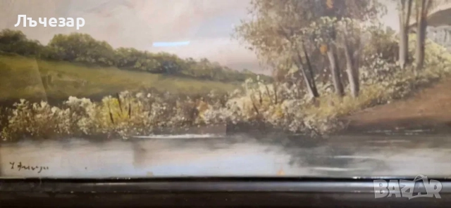 Стари картини от автор с подпис, снимка 2 - Картини - 52379310