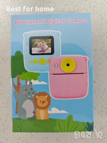 Детски фотоапарат с принтер за моментални снимки Gofunly , снимка 8 - Други - 51578374