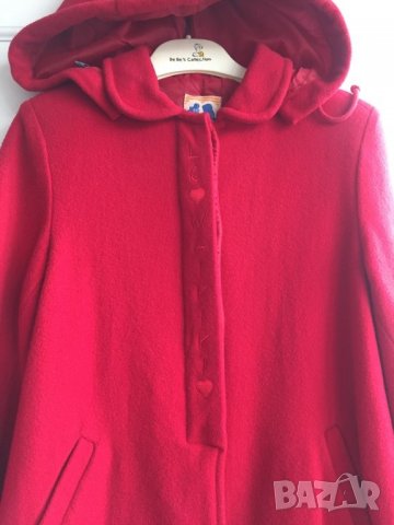 Детско палто LCWkiki, за 10г./140см, с качулка, 80% вълна 20% полиамид, много запазено, снимка 3 - Детски якета и елеци - 27419735