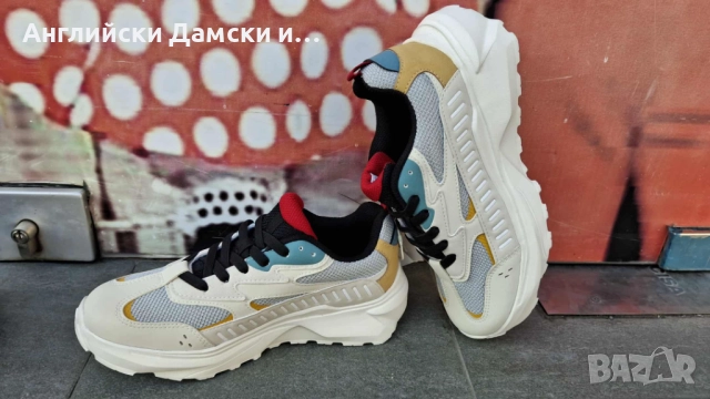 Английски дамски маратонки Zara, снимка 4 - Маратонки - 52136536