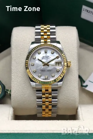 Rolex Datejust 31mm Two-Tone Yellow Gold MOP Dial Diamond Jubilee Дамски Различни Варианти