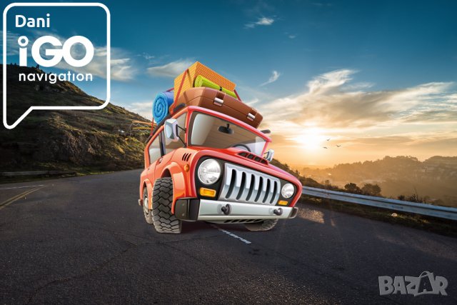 IGO navigation инсталационен диск + карти, снимка 1