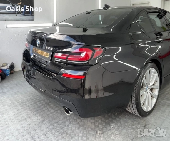 BMW 5 F10 Тунинг задни стопове  11-17 визия G серия лед бмв ф10, снимка 4 - Части - 51659018