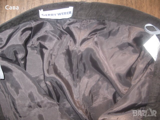 Кожен панталон GERRY WEBER   дамски,размер 42-44 , снимка 6 - Панталони - 24092186