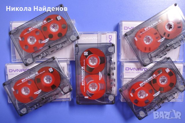 Аудио касети Reel to Reel ЧИСТО НОВИ Dynamic-x Червени