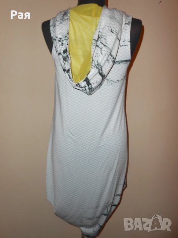 Разчупена рокля на Junona балон с качулка, снимка 4 - Рокли - 50755843