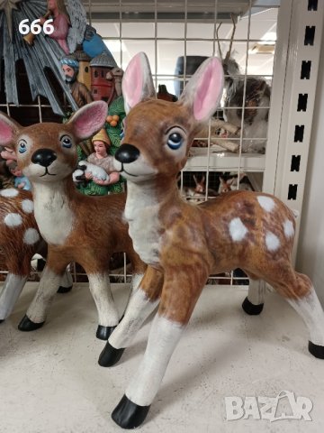 керамични сърнички и елени, снимка 12 - Декорация за дома - 43493685