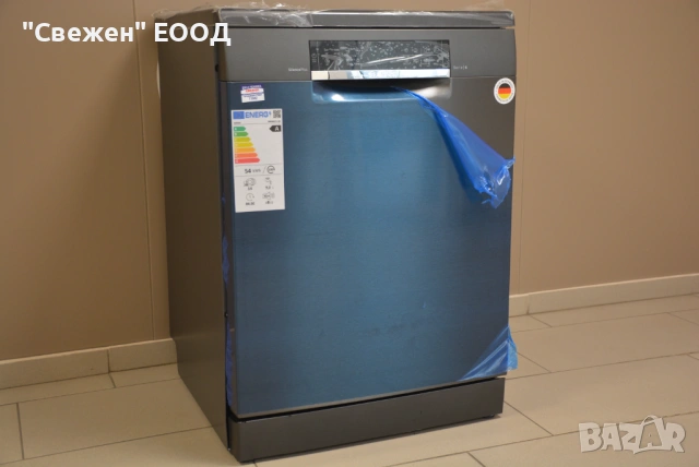 Черна съдомиялна Bosch SMS6ECC12E Автоматично отваряне на вратата