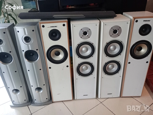 усилвател+ колони сони