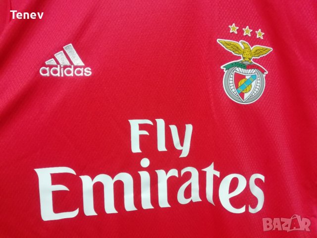 Benfica Adidas Нова Оригинална Футболна Тениска Фланелка Бенфика размер M 2019/2020, снимка 3 - Тениски - 43872274