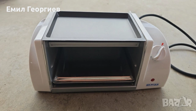 Компактен електрически грил Arian – бързо и равномерно печене, снимка 3 - Други - 53151656