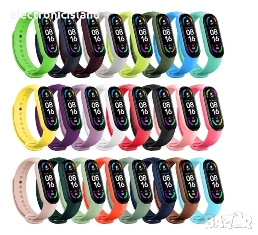 Каишка за смарт гривна Xiaomi Mi band модели: 2/3/4/5/6/7/8/9/10