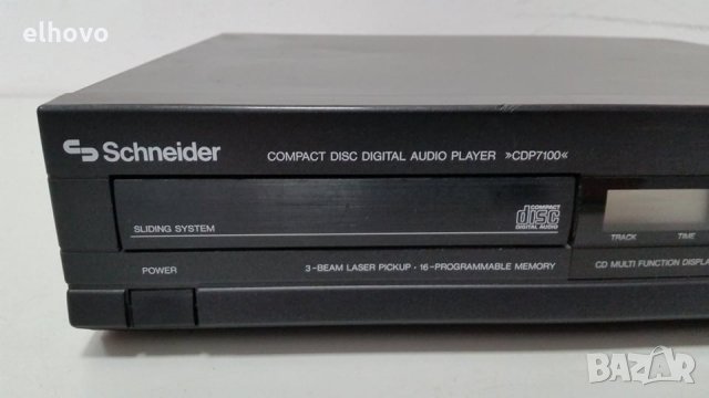 CD player Schnaider CDP 7100, снимка 4 - MP3 и MP4 плеъри - 28155080