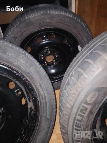 5×100 57.1ц.о.15цола с гуми на тях 195 5515, снимка 13 - Гуми и джанти - 52341942