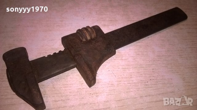 fahr-марков раздвижен ключ/чук-24х7см-внос швеицария, снимка 5 - Ключове - 27197821