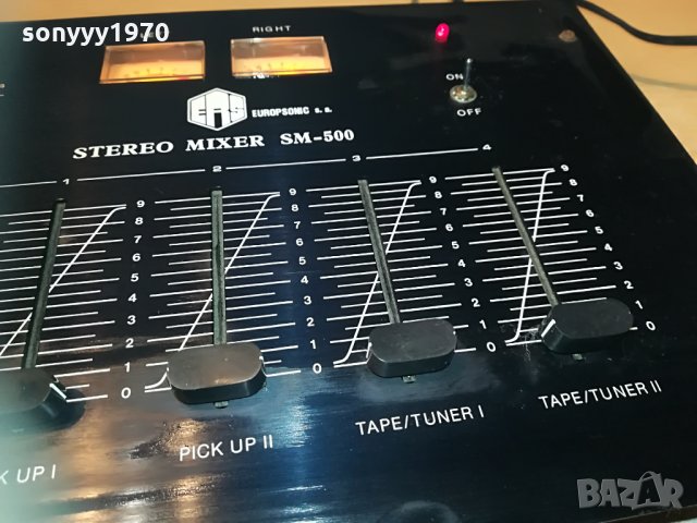 europsonic sm-500 stereo mixer france 0106211901, снимка 14 - Ресийвъри, усилватели, смесителни пултове - 33072346