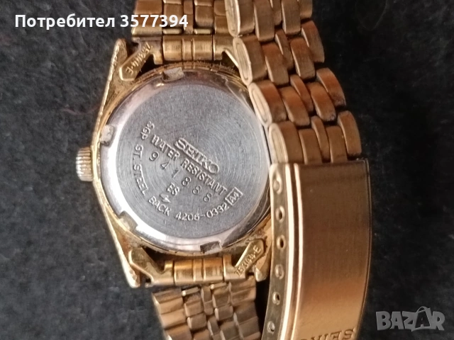 Дамски часовници Seiko - 2 броя, снимка 4 - Дамски - 53594910