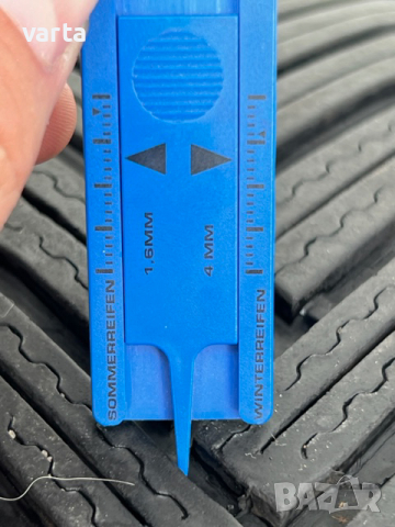 2бр Зимни гуми MICHELIN ALPIN 6, 205/55/17 , снимка 6 - Гуми и джанти - 44842178