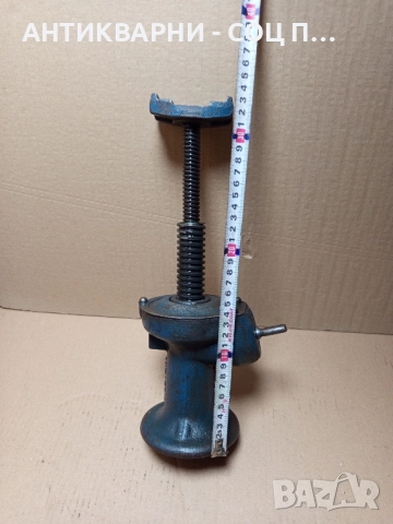 Соц Стар Механичен Винтов Крик За Ретро Автомобили До 1800кг., снимка 12 - Антикварни и старинни предмети - 52355871