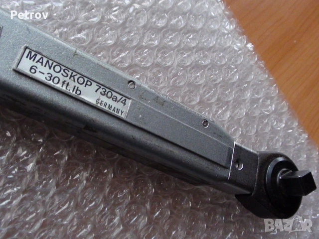 STAHLWILLE MANOSKOP 730a/4 - MADE IN GERMANY - 3/8" PROFI Сервизен Динамометричен Ключ 6 - 30 ft.lb , снимка 7 - Ключове - 52003695