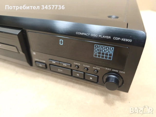 Cd Player Sony CDP-XE900 QS , снимка 12 - Декове - 52477752