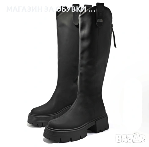 ДАМСКИ БОТУШИ - код: Б04005, снимка 6 - Дамски ботуши - 53282270