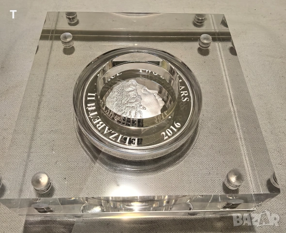 Лунар - сребърна унция - Година на маймуната 2016, снимка 4 - Нумизматика и бонистика - 53388912