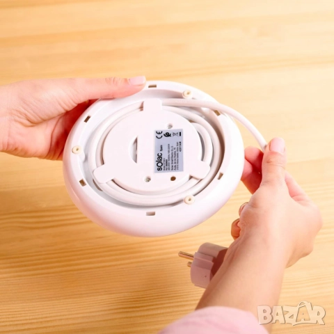 Електрическа кана Solac Yuna, 2200W, 1.7L, резервоар без BPA, автоматично изключване, подвижни и мие, снимка 4 - Друга електроника - 51852362