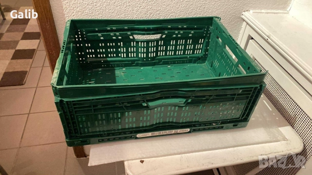 Сгъваема касетка за плодове и зеленчуци