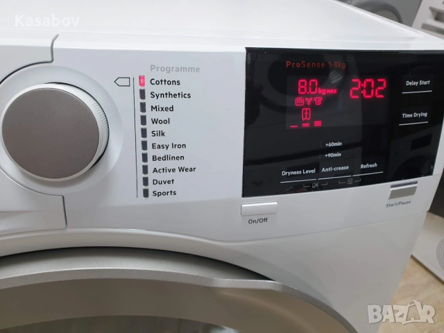 AEG Lavatherm Сушилня с Термопомпа 12м Гаранция, снимка 2 - Сушилни - 53449264