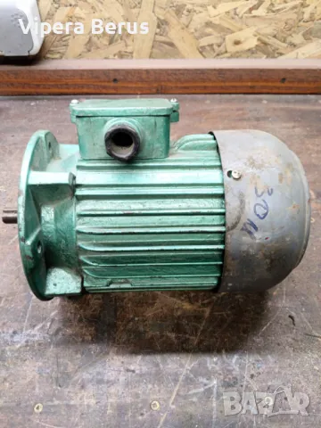 Трифазен ел мотор 0,55кв 1400об.