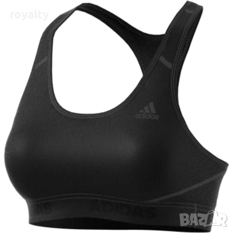Adidas Оригинално Спортно Дамско Бюстие, Черно, XS, снимка 2 - Спортни екипи - 52689818