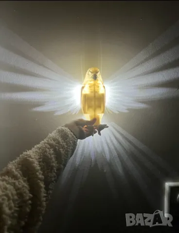 Лампа орел/сокол за стена , снимка 4 - Лампи за стена - 47296637