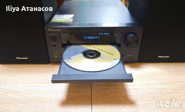 Pioneer X HM 10 стерео аудиосистема с тонколони и дистанционно CD USB Tuner 