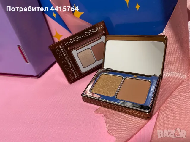 Хайлайтър и пудра Natasha Denona, снимка 2 - Декоративна козметика - 50078558
