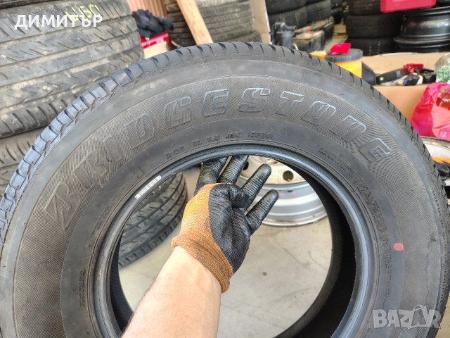 4бр.всесезонни гуми BRIDGESTONE 195 80 15 DOT19 цена за брой, снимка 4 - Гуми и джанти - 52299542