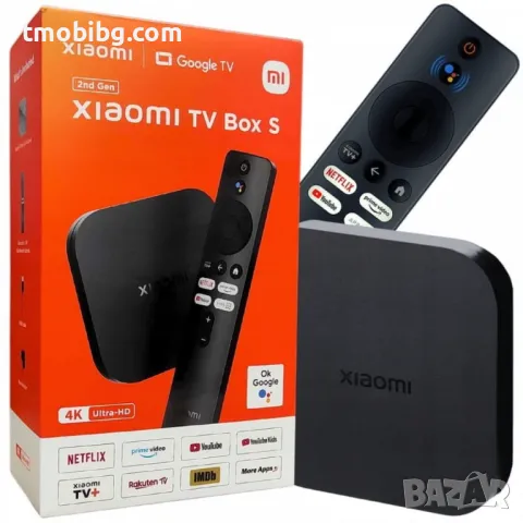 Xiaomi Mi TV Box S 4K 2nd Gen, MDZ-28-AA, снимка 1