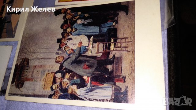 ЛОТ ЧЕТИРИ СТАРИ РУСКИ и НЕМСКИ КРАСИВИ ПОЩЕНСКИ КАРТИЧКИ ТЕМА ИЗКУСТВО 6477, снимка 8 - Филателия - 38563213