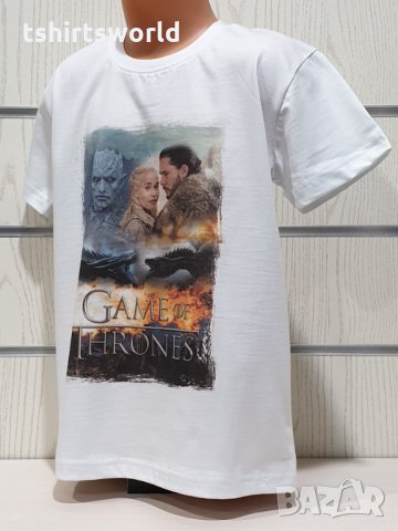 Нова детска тениска с дигитален печат Game of Thrones (Игра на тронове), снимка 7 - Детски тениски и потници - 34654948