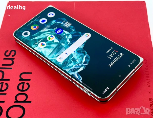 OnePlus Open 512GB 16RAM Emerald Dusk Отличен, снимка 9 - Други - 53258586
