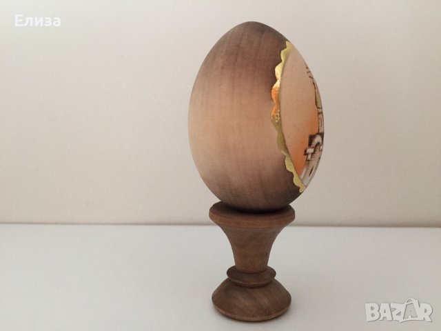 Великденско яйце, дървено №2 - храм, снимка 9 - Декорация за дома - 38194632